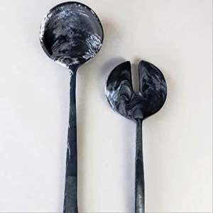 Utensilios para Ensaladas Hechos a Mano, Ecológicos, Aptos para Lavavajillas, para Cocina, Hechos en India - Product Image 5