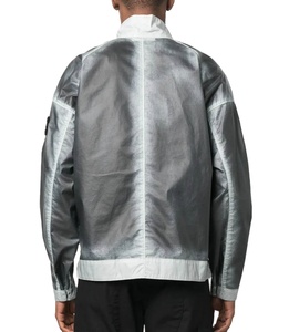 100% Polyester Panel Work <b>Black</b> Custom Street Wear <b>Windbreaker</b> Jacket Breathable Windproof <b>Windbreaker</b> Jacket - Product Image 2