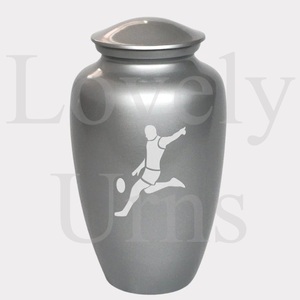 Final Kick Football Cremation Urn <b>for</b> Human <b>Ashes</b> Memorial Funeral Urn Decorative <b>Keepsake</b> <b>Ash</b> Container Sports Theme - Product Image 2