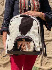 Nouveau sac à dos en cuir de vachette usiné à la main de mode chaude élégant sac à dos en cuir sculpté élégant sac à dos de Style occidental en cuir - Product Image 2