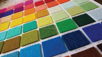 Kain Felt Polyester 100% Needle Punched dalam Bentuk Gulungan, Bahan Nonwoven yang Bernapas dan Tahan Lama untuk Aplikasi Otomotif, Industri & Furnitur
