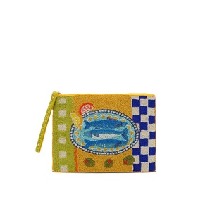Trendy Handmade <b>Seed</b> Beads Coin Pouch With Soft Lining Bohemian <b>Seed</b> Beads Embroidered Coin Purse Stylish Look - Product Image 4