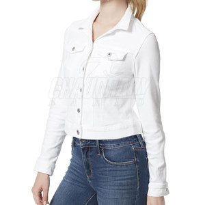 Veste en jean décontractée pour femme, confortable et tendance, la meilleure veste en jean pour femme - Product Image 3