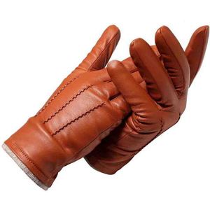 Best Quality <b>Men</b> Fashion Winter <b>Gloves</b> to Keep Warm Protection Outdoor Sports Winter Car Drive Winter Leather Fashion <b>Gloves</b> - Product Image 4