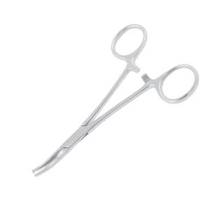 Mikulicz Baby Forceps Curved Peritoneum Forceps Surgical Instruments Abdominal Surgery Grasping Forceps By <b>Blush</b> Surgical - Product Image 4