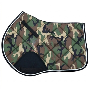 Custom Horse Saddle <b>Pad</b> Saddle Cloth Blanket Cotton Polyester Blend Diamond Quilted Breathable Anti Slip Shock Absorbing - Product Image 1