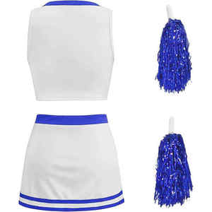 Tenues de sport confortables sur mesure pour femmes, meilleurs ensembles d'uniformes de cheerleading, uniformes de performance de danse - Product Image 5