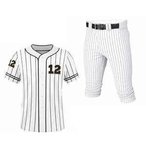 Uniforme de Béisbol de Buena Calidad, Nuevo Diseño, Uniforme de Equipo, Conjunto de Uniforme de Béisbol al por Mayor y a Precio Económico - Product Image 1