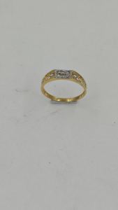 Anillo de Diamantes Naturales de Lujo de 14K y 0.14Ct para Hombre, Certificado por IGI, Diseño Sofisticado, Ideal para Aniversario de Bodas - Product Image 5