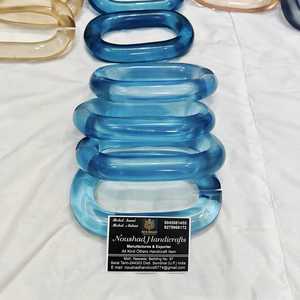 Cadena de eslabones de resina grande y colorida, eslabones de cadena de resina epoxi transparente, decoración para colgar en la pared, ideas de decoración de pared para el hogar a bajo precio. - Product Image 5