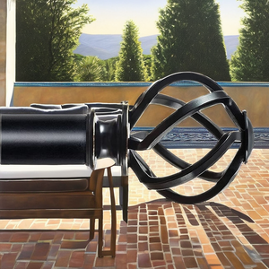 Wholesale Modern Luxury Anti-rust Iron Long Curtain Rod Roller Blinds Installation Decorative Metal <b>Pole</b> Ball Finials Easily - Product Image 1