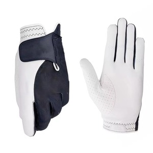 Gants de golf en cuir respirant les plus vendus, nouvelle mode, antidérapants, pour droitiers/gauchers, flexibles et confortables - Product Image 1