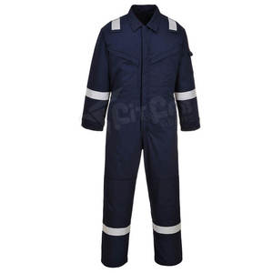 Vente en gros de vêtements de sécurité pour travailleurs de la construction veste ignifuge en nylon respirant pantalon vêtements de travail imperméables au feu - Product Image 3