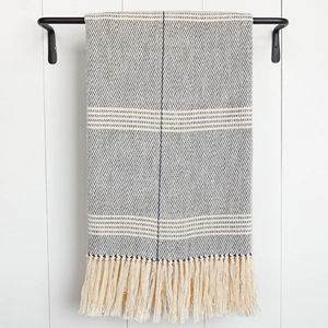 Manta de Alta Calidad para Sofá, Cama, Viajes, Hotel u Oficina, Color Sólido, 100% Algodón, con Borlas Tejidas, Ideal para Regalo - Product Image 4