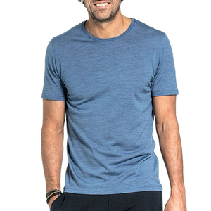 Camiseta de Manga Corta para Hombre, Corte Regular, Estilo Vintage, 180g, Jersey de Seda/Algodón, Venta al Por Mayor OEM BLACK SMITH - Product Image 1