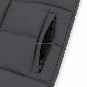 Manteau long matelassé oversize pour homme, veste d'hiver streetwear, épaisse et chaude, fournisseur de mode, service OEM - Product Image 5