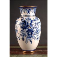Vase en métal émaillé Minakari persan fait main, vase floral de luxe en cuivre Meenakari pour la décoration intérieure et les idées de cadeaux de mariage