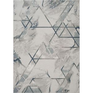 Geometrix GC_DIM1006 Gris 5 pieds 3 pouces X 7 pieds 3 pouces Ensemble de tapis - Product Image 1