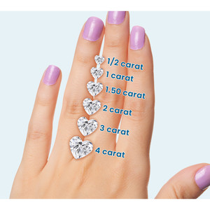 Diamante CVD en Forma de Corazón Cultivado en Laboratorio, Certificado por IGI, Claridad VVS VS, 0.50-4.00 Quilates, Diamante Suelto para Joyería Fina - Product Image 1