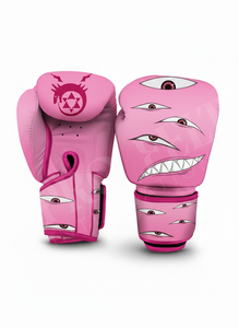 Guantes de Boxeo de Cuero Genuino con Logotipo Personalizado, Diseño con Patrones para Entrenamiento de Sparring, Equipo de Fitness para MMA, Kickboxing y Boxeo - Product Image 4