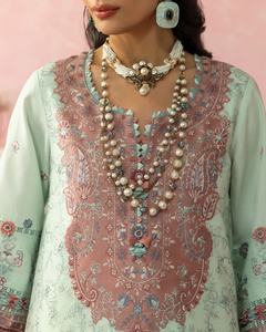 Salwar Kameez de haute qualité, au design moderne et élégant, pour femmes musulmanes, adapté à toutes les saisons, en soie. - Product Image 3