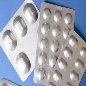 Couvercle en aluminium PTP pour blister, qualité supérieure, prix de gros, tempérage semi-dur, qualité alimentaire, emballage alimentaire, alliage 8011 revêtu - Product Image 1
