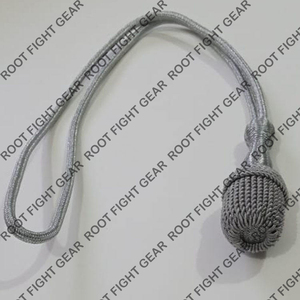 Noeud d'épée de qualité supérieure avec sangle réglable et gland décoratif pour l'affichage Noeud d'épée élégant avec tressage fin - Product Image 6