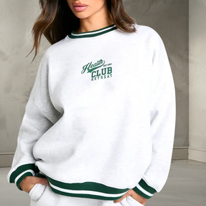 Sudadera con Capucha de Cuello Redondo Holgada de Invierno para Hombre y Mujer, con Logotipo Bordado y Tejido Acanalado, Precio Bajo Directo de Fábrica - Product Image 1