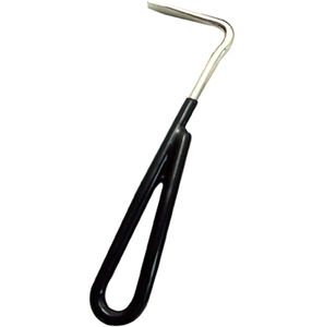 Pince à sabots pour chevaux en métal avec revêtement vinyle - Outil de toilettage pour sabots et manipulation confortable - Noir - Product Image 3