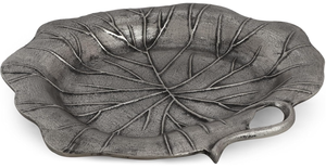 Plato de Presentación Redondo de Aluminio Plateado, Diseño Personalizado, Hecho a Mano, Pulido, Alta Calidad, 50 Piezas MOQ, para Bodas, Decoración del Hogar y Hoteles - Product Image 3