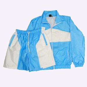 Ensemble de survêtement sportif rose pour femme, blocs de couleur, manches longues, fermeture éclair, coupe ample, deux pièces, tenue athlétique printemps-été - Product Image 3