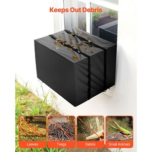 Kích thước phổ quát ngoài trời điều hòa không khí Bìa 20.87x15.75x14.96 inch hai lớp vải polyester không thấm nước cửa sổ - Product Image 4