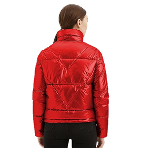 Manteau d'hiver rembourré à capuche pour femme 2026, parka courte épaisse et chaude, 90% duvet de canard blanc - Product Image 4