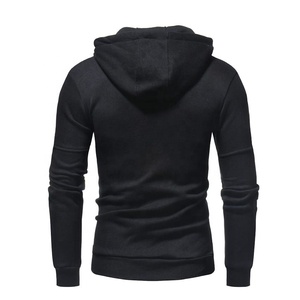 Ensemble de survêtement haute performance pour homme avec sweat à capuche zippé et pantalon de jogging – Personnalisable, en molleton de coton doux, idéal pour l'entraînement hivernal (vente en gros) - Product Image 3