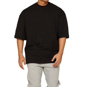 OEM Clothing Manufacturers 100% Cotton 280g Heavyweight Printed Brand logo Plus Size Casual <b>Tshirts</b> Custom t Shirt Mens <b>Tshirts</b> - Product Image 1