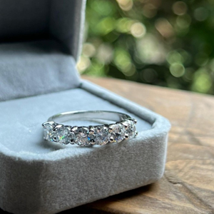Anillo de diamante cultivado en laboratorio de 25 quilates, certificado por IGI, anillo de boda chapado en oro de 14 quilates, diamante de corte brillante redondo. - Product Image 5
