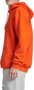 Men's Fleece <b>Hoodie</b> with Polyester/Cotton Blend Casual Pullover Soft Fleece Lining Quick Dry & Breathable Winter Wear - Product Image 4