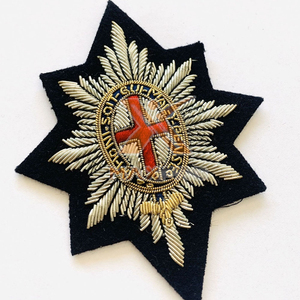 Bulk Production Custom Handmade Embroidered <b>Patches</b> <b>Sew</b> <b>On</b> Logo Badges for Fashion Clothing Brands Sportswear and Workwear - Product Image 5