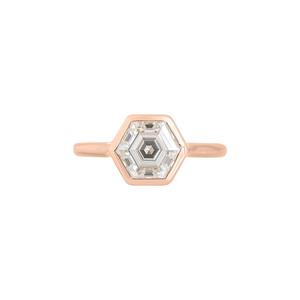 Anillo de Compromiso Moderno para Mujer con Diamante Cultivado en Laboratorio de 1.5 Quilates, Corte Radiante, Bisel Completo, Chapado en Oro Amarillo de 14k, Certificado IGI - Product Image 2
