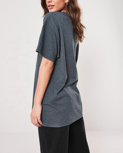 Camiseta Personalizada para Mujer, de la Mejor Calidad, Diseño Personalizado, Manga Corta, Algodón Liso Barato, Camiseta Promocional para Mujer - Product Image 2