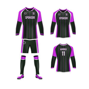 Nouvelle saison, qualité supérieure, 100% polyester, maillots de football en gros, sublimation personnalisée, maillots de football pour hommes - Product Image 1