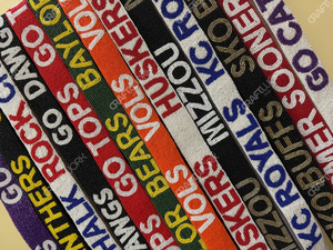 สายกระเป๋าถือแบบมีลูกปัดปักลาย ปรับความยาวได้ สายสะพายไหล่แบบกว้าง สายสะพายข้างแบบเปลี่ยนได้ พร้อมตัวล็อคโลหะแบบก้ามปู - Product Image 4