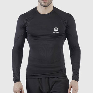 2026 Latest Style <b>Men</b> <b>Compression</b> <b>Shirts</b> Printed Lightweight OEM Service <b>Compression</b> <b>Shirt</b> <b>For</b> <b>Men</b> - Product Image 3