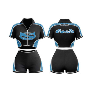 Premium 320GSM quilted cotton polyester <b>booty</b> short set black reflective panel heat transfer custom logo T shirt and <b>booty</b> short - Product Image 3