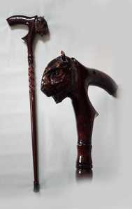 Bastones de Madera Modernos Hechos a Mano, Ecológicos y Duraderos, Fabricados con Madera Natural Resistente, que Ofrecen Soporte Confiable y Comodidad - Product Image 3