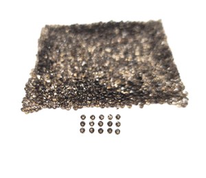 Lote de 100 Piezas de Cuarzo Ahumado Natural, Corte Redondo, Piedras Sueltas de 2-3 mm, Certificado IGI, para la Fabricación de Joyas (Colgante/Brazalete/Pendientes) - Product Image 5