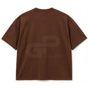 Camiseta Gráfica Reflectante de Algodón Premium para Hombre, Camiseta Moderna de Corte Holgado, Cómoda para Uso Diario, con un Look Elegante - Product Image 2