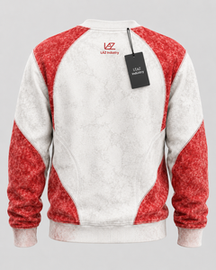 Sweat-shirts OEM personnalisés à manches longues, effet délavé, pour homme, hiver, haute qualité, coupe oversize, coton/polyester, imperméables et coupe-vent - Product Image 2