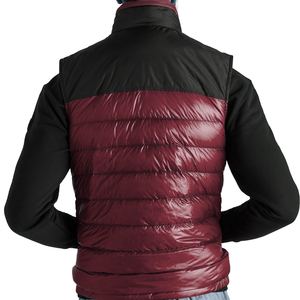 Customized Men Down padded Puffer Vest <b>Winter</b> Warm Waterproof <b>Quilted</b> nylon Waistcoat vest Jacket Sleeveless Gilet - Product Image 6