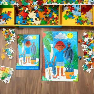 Rompecabezas Educativos de Madera Sublimados de Alta Calidad para Niños, Personalizados con Diseños Infantiles - Product Image 1